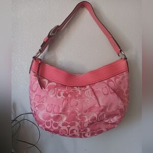 Coach Pink Shoulder Bag